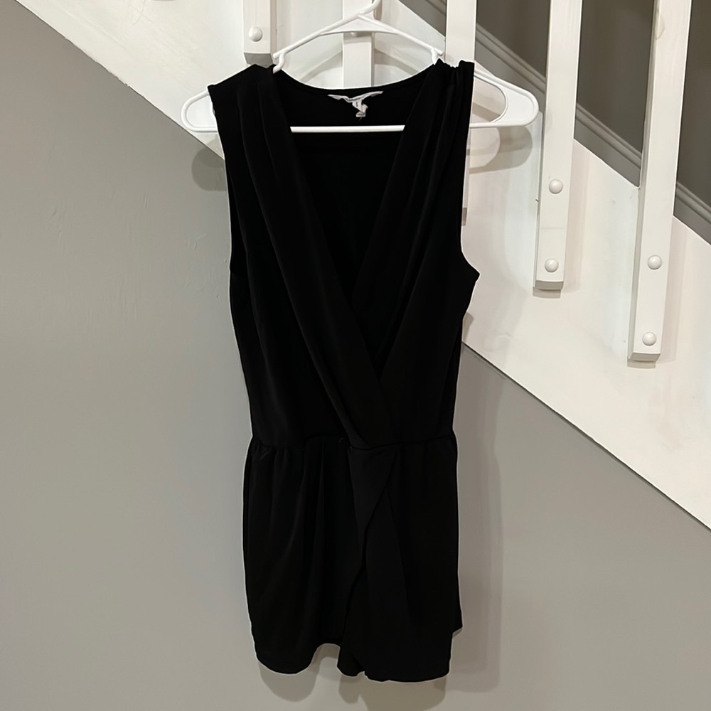 Black Summer Romper